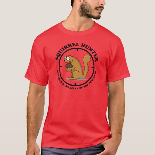 Squirrel Hunter T-shirt (Voorkant)