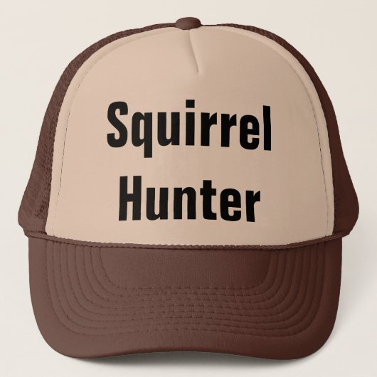 Squirrel Hunter Trucker Pet (Voorkant)