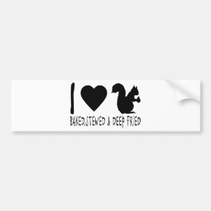 SQUIRREL HUNTING BUMPERSTICKER
