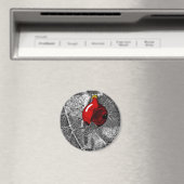 Squirrel in Christmas Tree Magneet (Insitu (Vaatwasser))