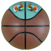Squirrel in modern style basketbal (Rechts)