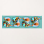 Squirrel in modern style yogamat (Voorkant (horizontaal))