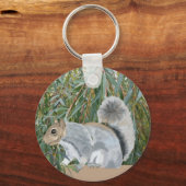 Squirrel in the Countryside  Keychain (Achterkant)