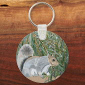 Squirrel in the Countryside  Keychain (Voorkant)