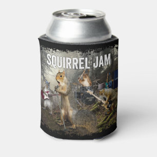Squirrel Jam - grappige rockband Blikjeskoeler