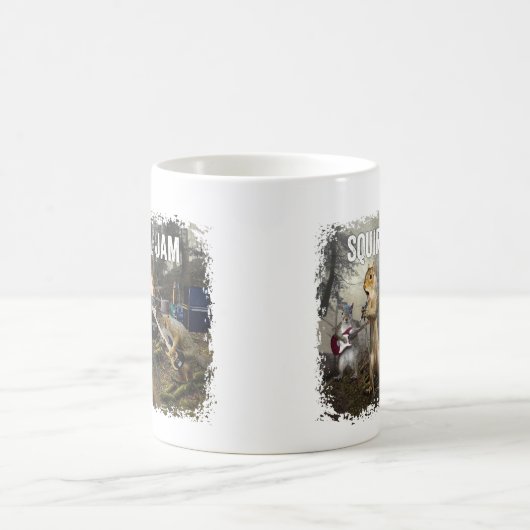 Squirrel Jam - grappige rockband Koffiemok (Center)