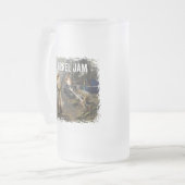 Squirrel Jam - grappige rockband Matglas Bierpul (Voorkant links)