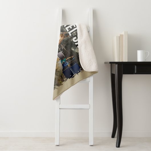 Squirrel Jam - grappige rockband Sherpa Deken (In situ)