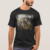 Squirrel Jam - grappige rockband T-shirt (Voorkant)
