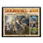 Squirrel Jam - Nutty Musicians Calendar Kalender (Hoes)