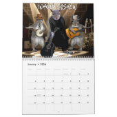 Squirrel Jam - Nutty Musicians Calendar Kalender (Jan 2026)