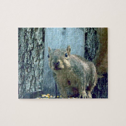 Squirrel Jigzaag Puzzle Legpuzzel (Horizontaal)