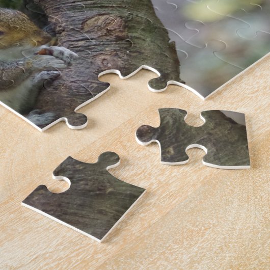 Squirrel Jigzaag Puzzle Legpuzzel (Zijkant)