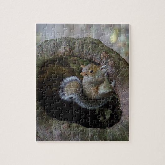 Squirrel Jigzaag Puzzle Legpuzzel (Verticaal)