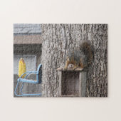 Squirrel Jigzaag Puzzle Legpuzzel (Horizontaal)