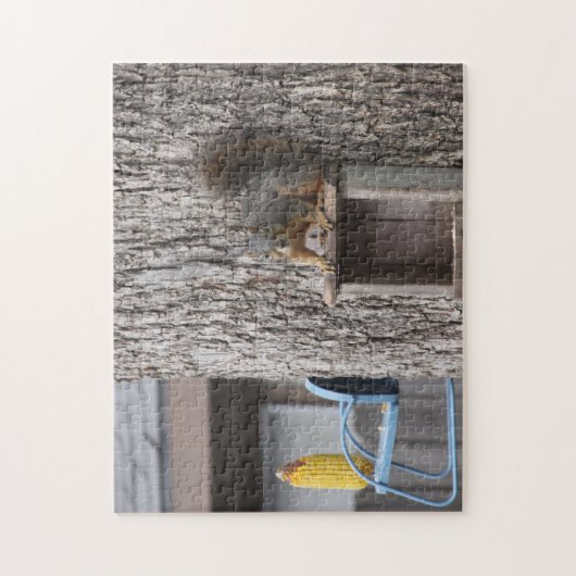 Squirrel Jigzaag Puzzle Legpuzzel (Verticaal)