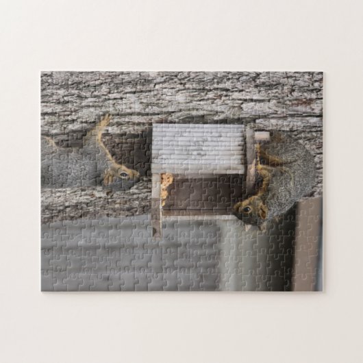 Squirrel Jigzaag Puzzle Legpuzzel (Horizontaal)