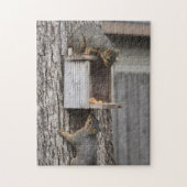Squirrel Jigzaag Puzzle Legpuzzel (Verticaal)