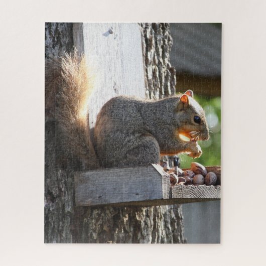 Squirrel Jigzaag Puzzle Legpuzzel (Verticaal)