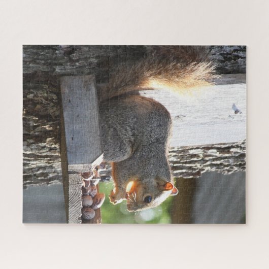 Squirrel Jigzaag Puzzle Legpuzzel (Horizontaal)