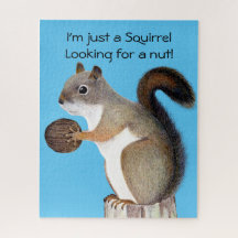 Squirrel Jigzaag Puzzle