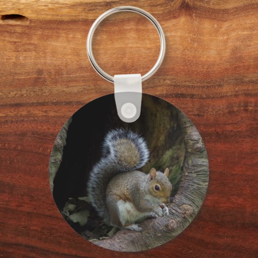 Squirrel Keyring Sleutelhanger (Voorkant)