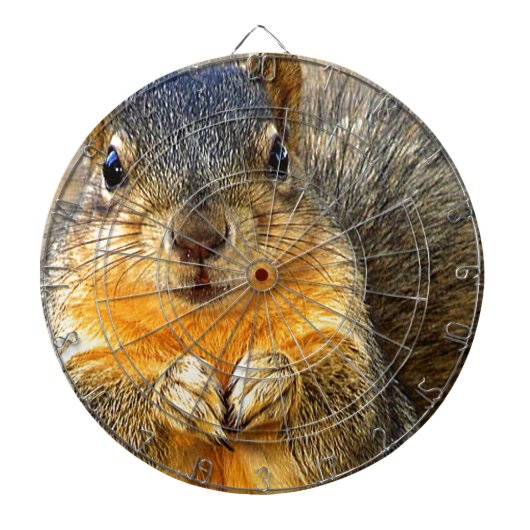 Squirrel Love_ Dartbord (Voorkant)