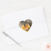 Squirrel Love_ Hart Sticker (Envelop)