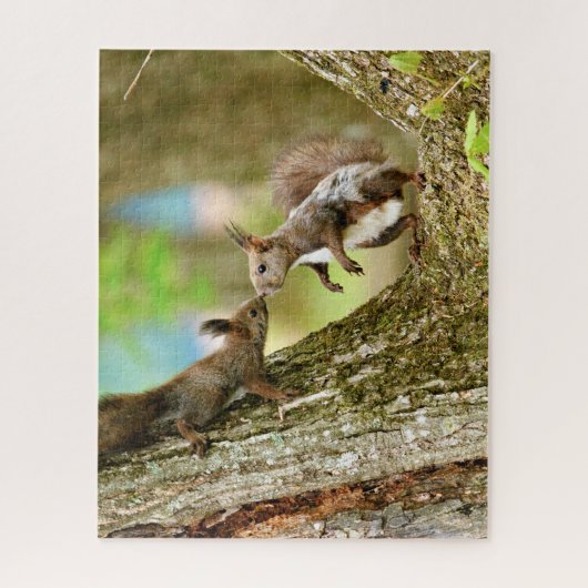 Squirrel Love, Jigzaag Puzzle Legpuzzel (Verticaal)