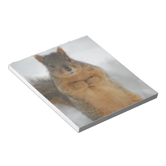 Squirrel Love Notitieblok (Schuin)