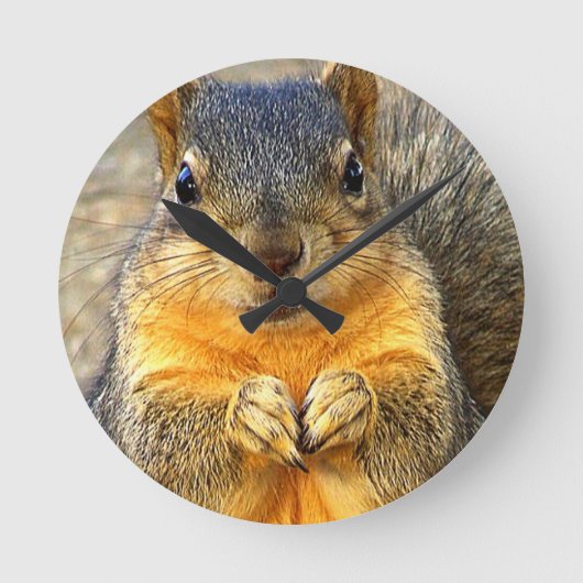 Squirrel Love_ Ronde Klok (Voorkant)