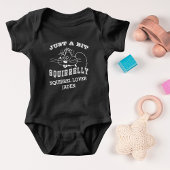 Squirrel Love Squirrelrelly White Art Add Name Romper