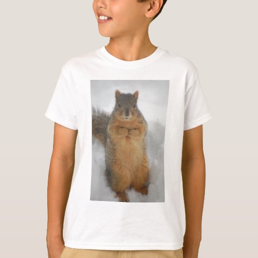Squirrel Love T-shirt (Voorkant)