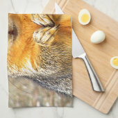 Squirrel Love_ Theedoek (Quarter Fold)