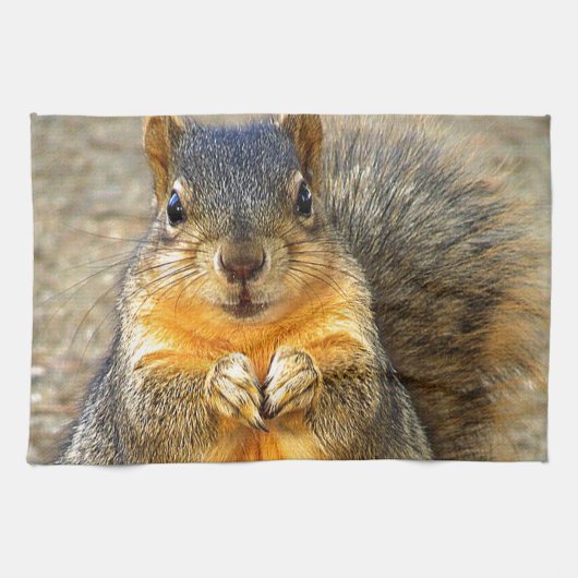 Squirrel Love_ Theedoek (Horizontaal)