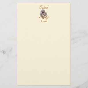 Squirrel Lover Briefpapier