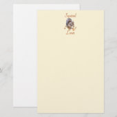 Squirrel Lover Briefpapier (Voorkant / Achterkant)