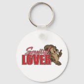 Squirrel Lover Sleutelhanger (Voorkant)