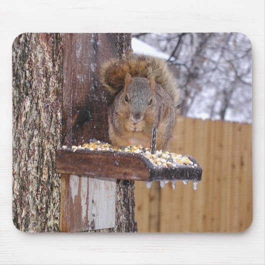 Squirrel Mousepad Muismat (Voorkant)