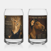 Squirrel Music Jazz Blikvorm Glas (Achterkant)