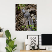 Squirrel on Standby Poster (Thuiskantoor)