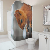 SQUIRREL OP TREE TRUNK DOUCHEGORDIJN (In situ)