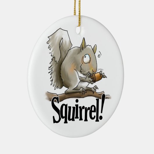 Squirrel Ornament (Rechts)