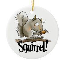 Squirrel Ornament