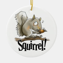 Squirrel Ornament