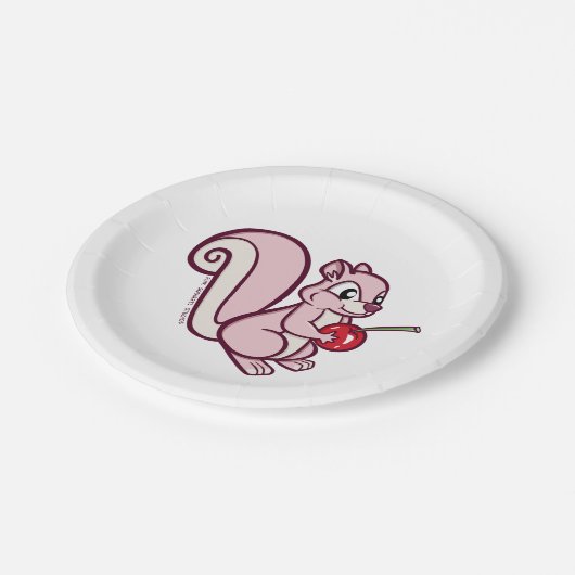 Squirrel Paper plates Papieren Bordje (Gekanteld)