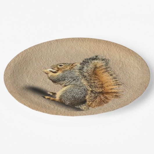 SQUIRREL PAPIEREN BORDJE (Gekanteld)