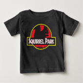 Squirrel Park T-shirt Baby (Voorkant)