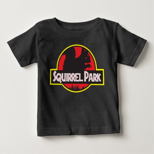 Squirrel Park T-shirt Baby (Voorkant)