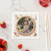 Squirrel Photo Lijst voor verjaardagsfeestjes voor Servet (Insitu)